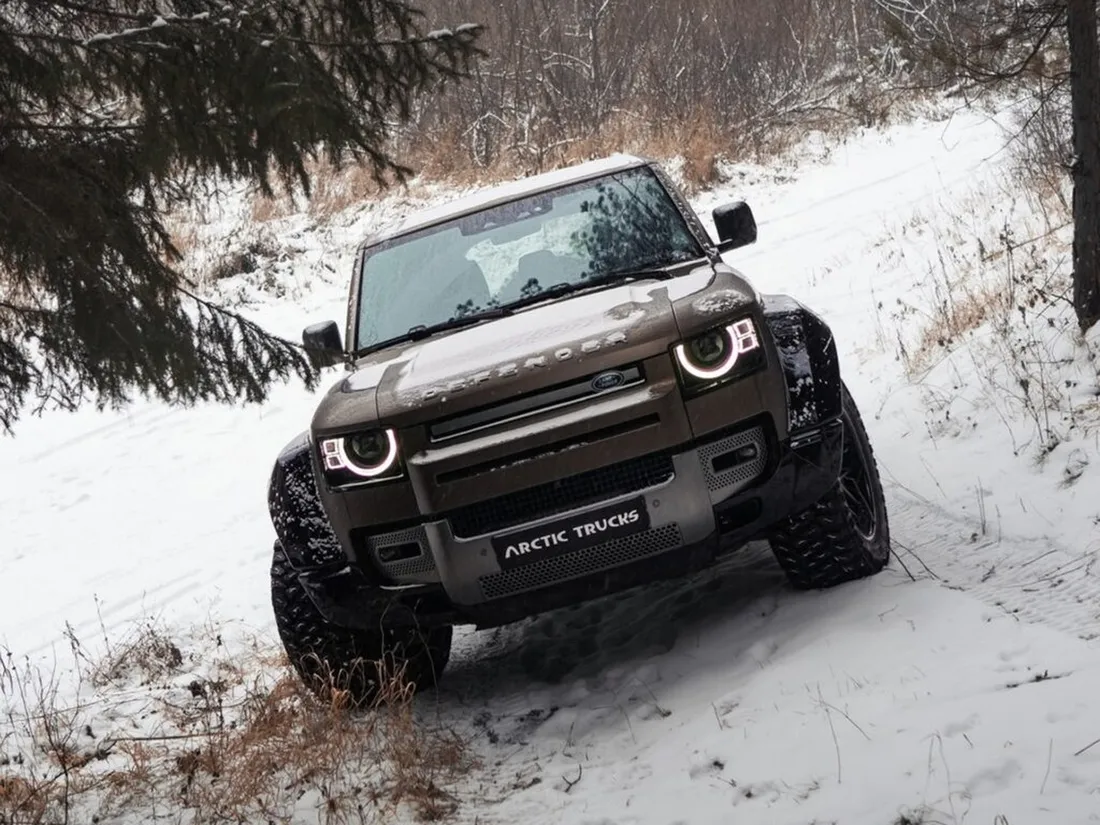 El Land Rover Defender De Arctic Trucks Hace Del Suv Brit Nico Un