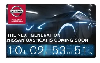 Nissan Qashqai Comienza La Cuenta Atr S Con Un Primer Teaser