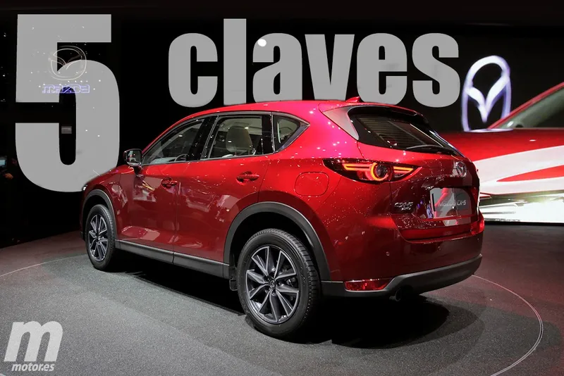 Mazda CX 5 2017 las 5 claves de la nueva generación del SUV japonés