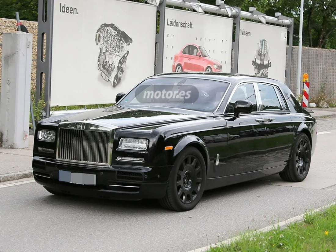 Primeras fotos espía del Rolls-Royce Phantom 2016