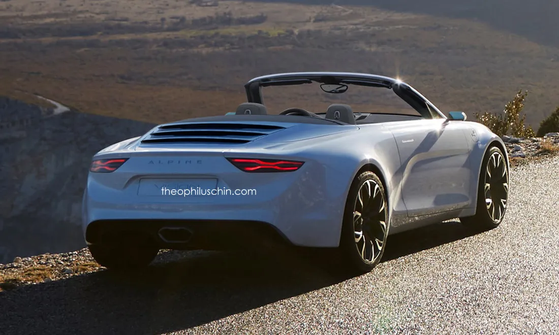 Así sería el futuro Renault Alpine Cabrio