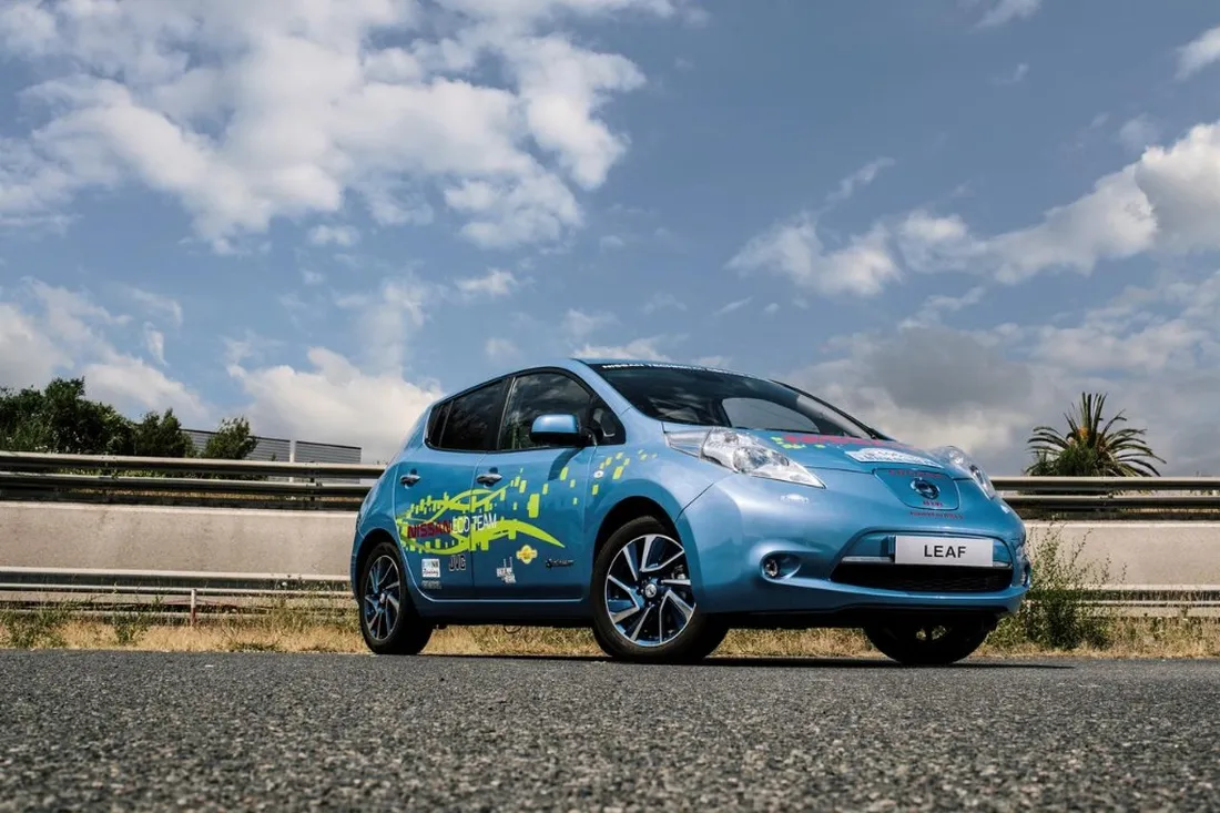 Baterías de 48 kWh para este prototipo del Nissan Leaf, creado en Barcelona