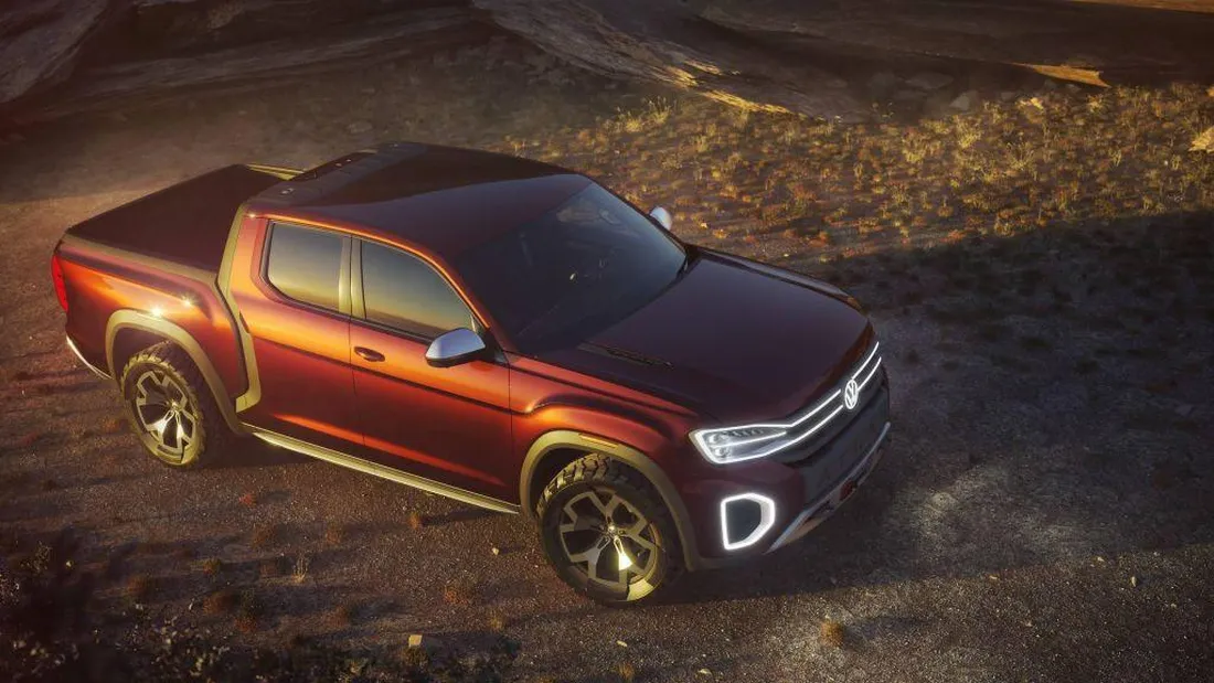 Volkswagen Atlas Tanoak Concept pick-up: de momento solo conceptual