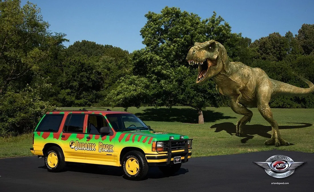 A la venta una réplica del Ford Explorer de Jurassic Park, ¡solo para cinéfilos!