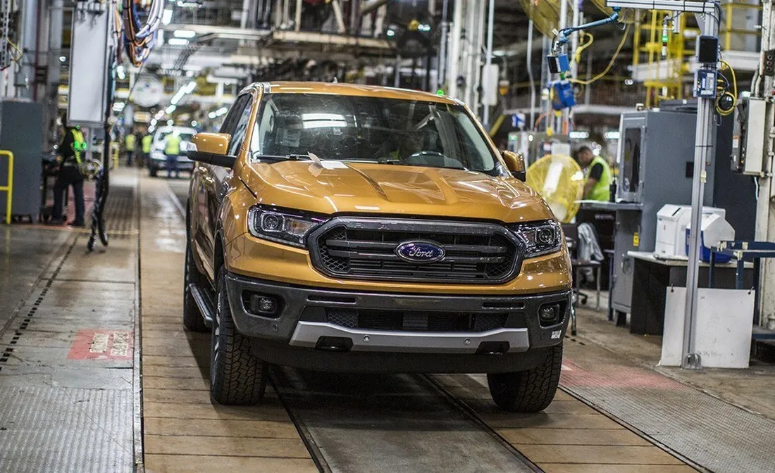 El nuevo Ford Ranger 2019 ya está siendo producido en Míchigan