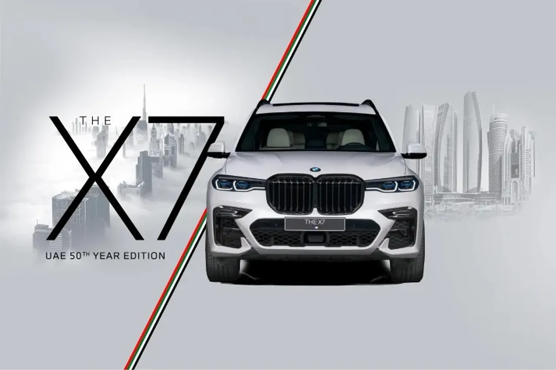 BMW X7 UAE 50th Year Edition, nueva edición especial del lujoso SUV