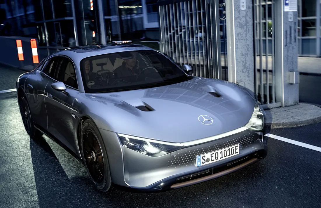 El prototipo del Mercedes Vision EQXX marca un récord con +1000 km de autonomía