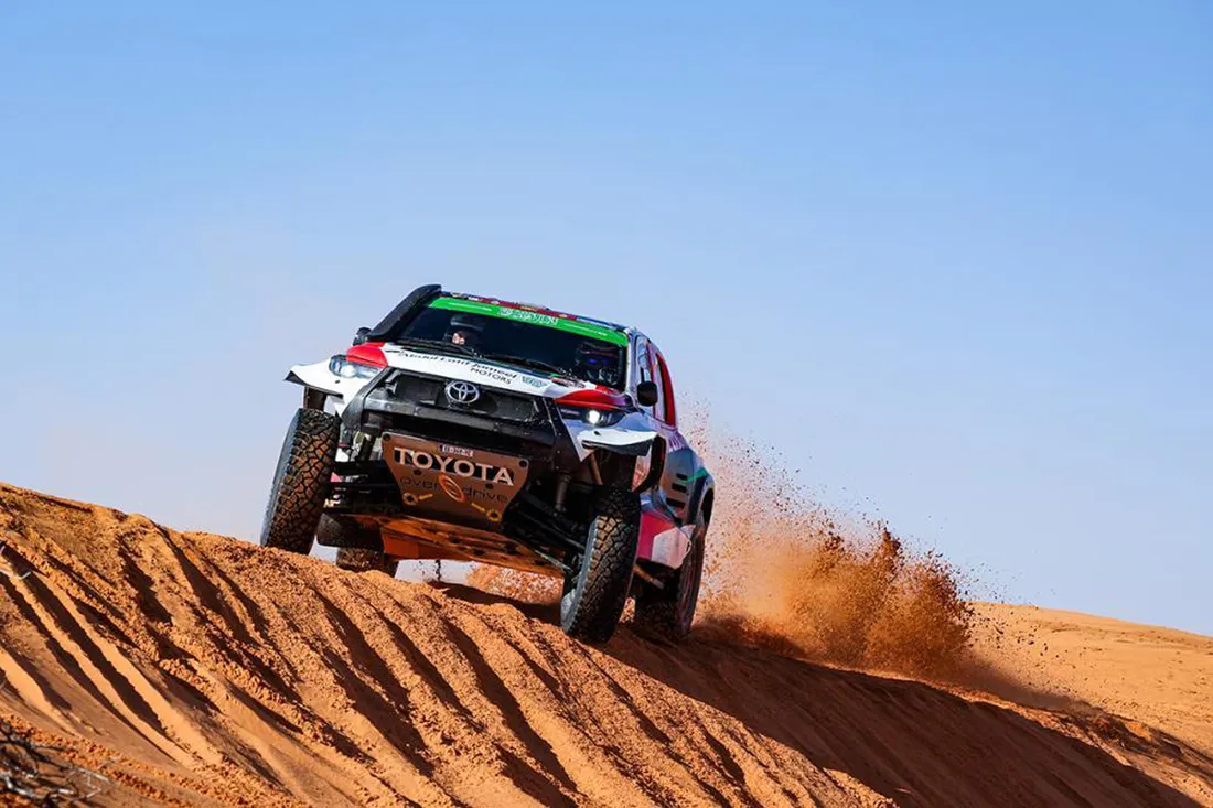 El saudí Yazeed Al-Rajhi se desquita logrando la victoria en la séptima etapa del Dakar