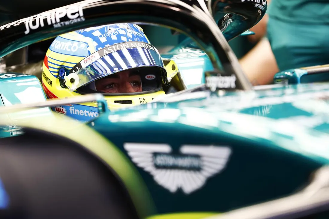 Fernando Alonso, eufórico tras su primer test con Aston Martin: «Tengo que  recomponerme un poco, lo de hoy me hace estar emocionado para 2023»