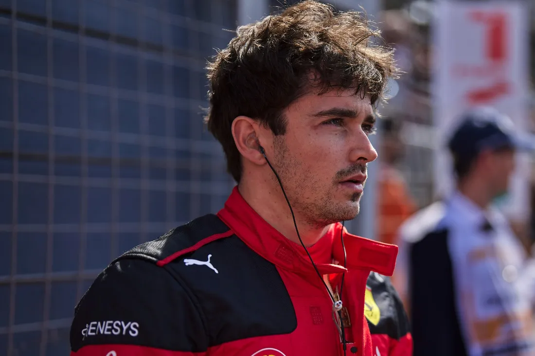 Charles Leclerc estudió el pilotaje de Fernando Alonso para ganarle en el GP de Azerbaiyán: «Conozco a Fernando»