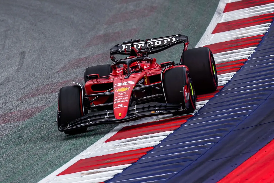 Charles Leclerc es sancionado con tres posiciones y Fernando Alonso sale beneficiado 
