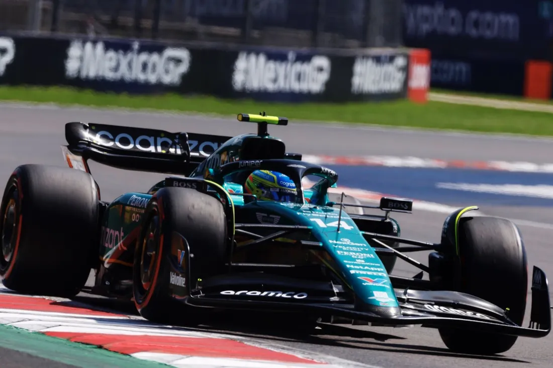 Fernando Alonso se enfrenta a un Aston Martin muy nervioso:﻿ «El coche está al filo de la navaja siempre»