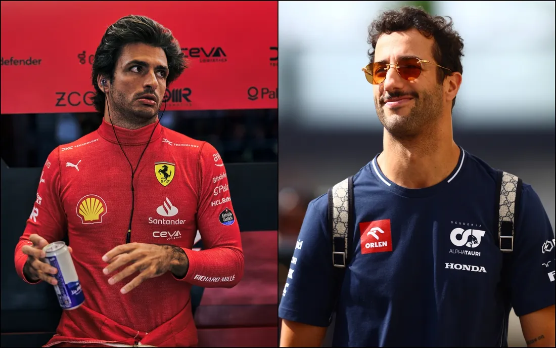 Carlos Sainz denuncia juego sucio por parte de sus rivales y Ricciardo le acusa de haber inventado esa táctica