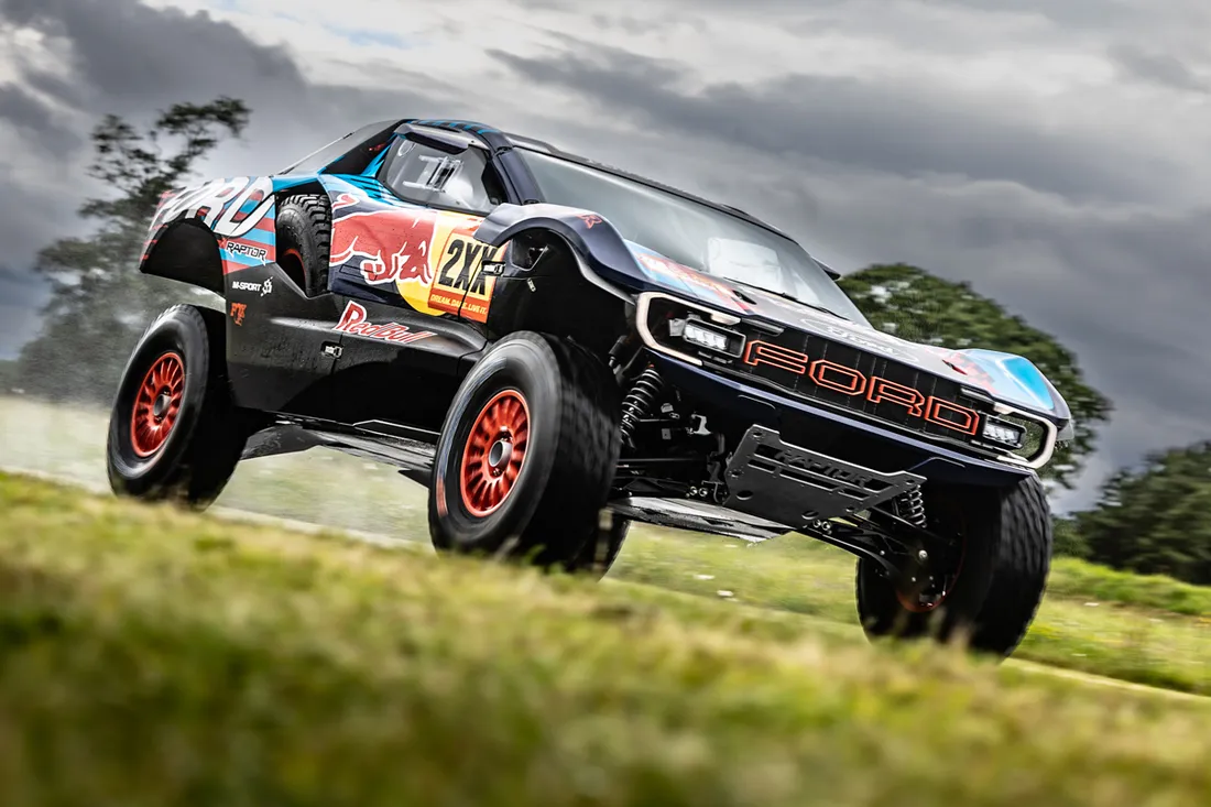 Este es el espectacular Ford Raptor T1+ de Carlos Sainz y Nani Roma