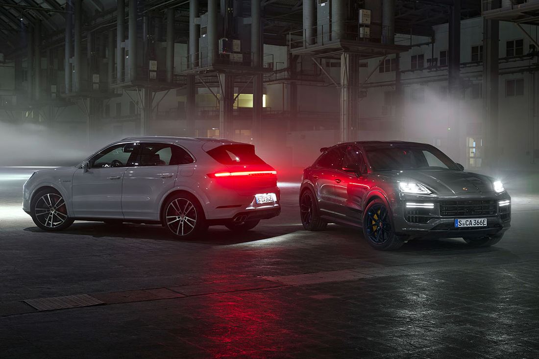 Spannende Porsche Cayenne Anhangelast Fotos