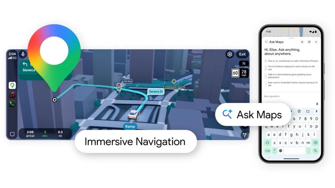 Google Maps se vuelve más fácil con la IA de Gemini: así funciona la ...