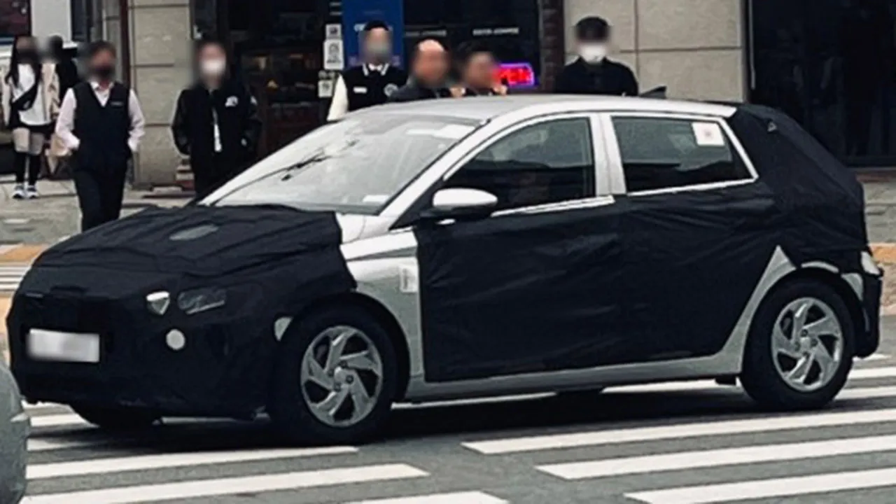 Foto espía Hyundai i20 Facelift