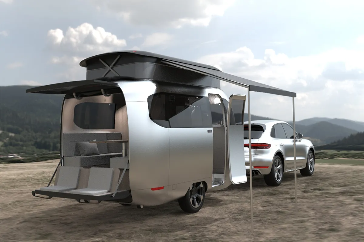 Airstream Studio FA Porsche Concept Travel Trailer Unveiled