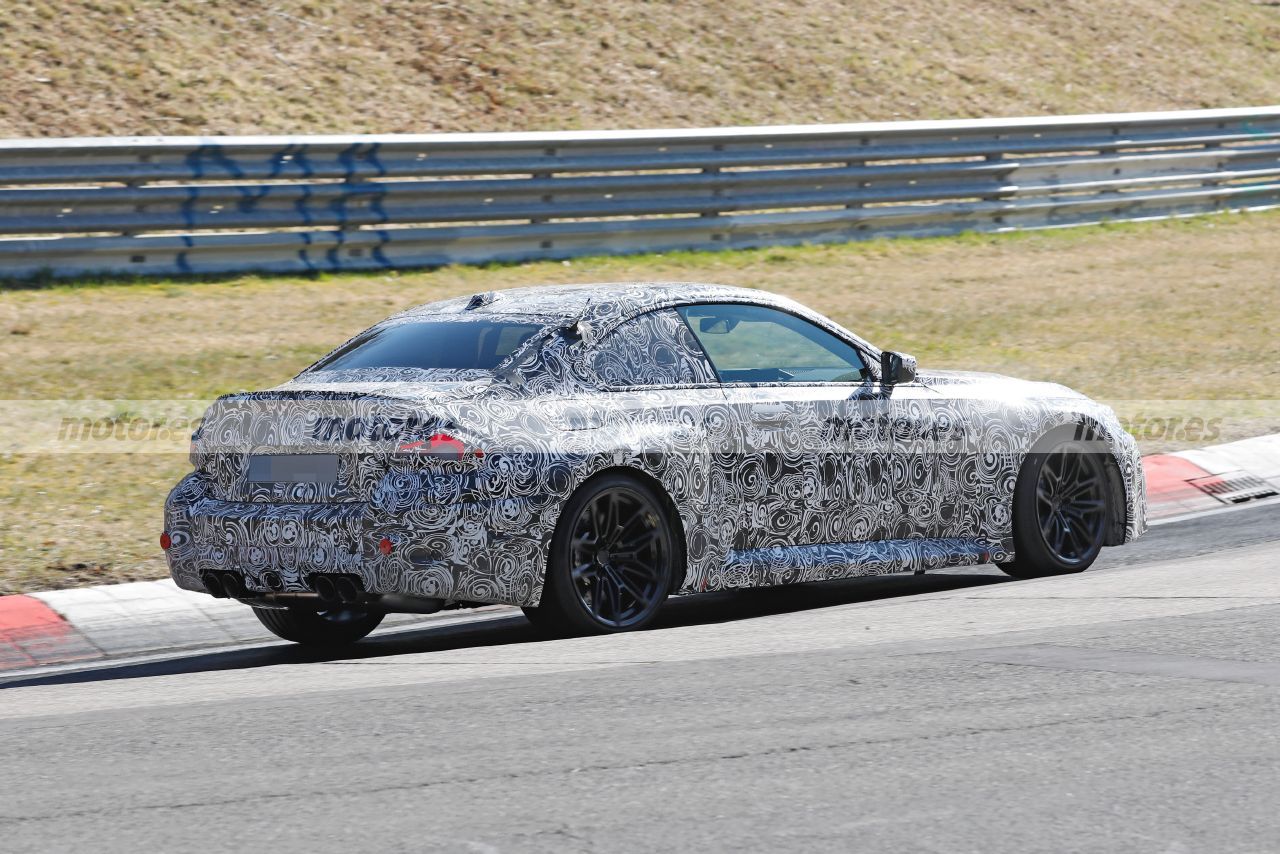 Fotos espía BMW M2 Coupé 2023 en Nürburgring