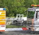La mula del futuro BMW M8 CSL sufre un accidente en Nürburgring