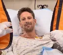 Primer mensaje de Grosjean desde el hospital: «Estoy bien, sin el Halo no estaría aquí»