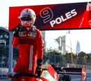 Leclerc casi no se cree la pole: «Pensé que había sido una vuelta de mierda»