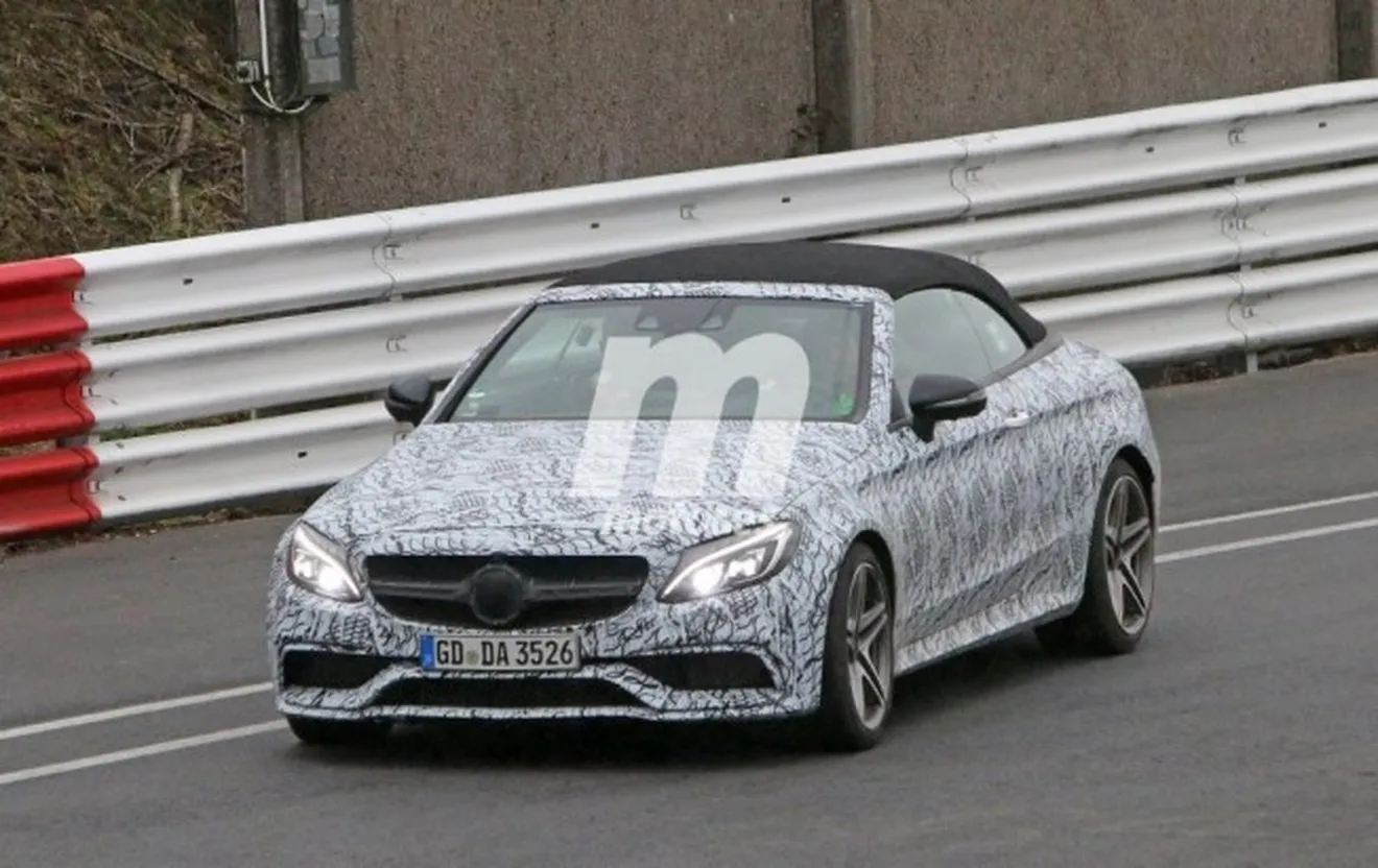 Mercedes-AMG C63 Cabrio - foto espía