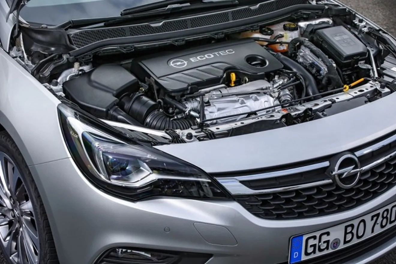 Opel Astra BiTurbo - motor