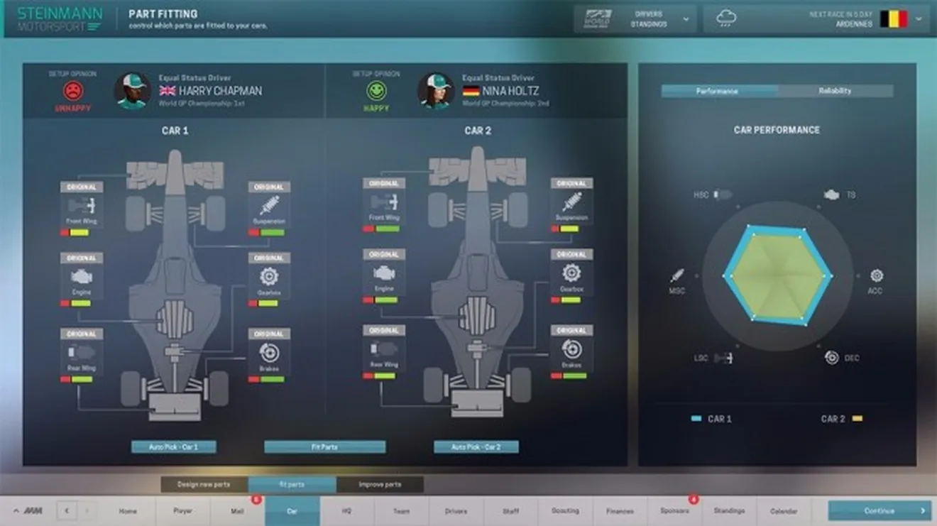 Motorsport Manager PC - screenshot