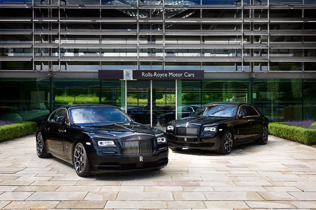 Rolls-Royce Wraith y Ghost Black Badge