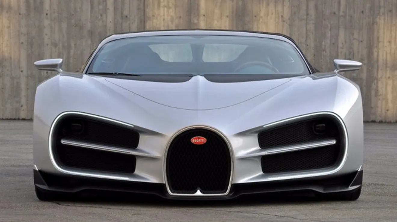 Bugatti Chiron - diseño original