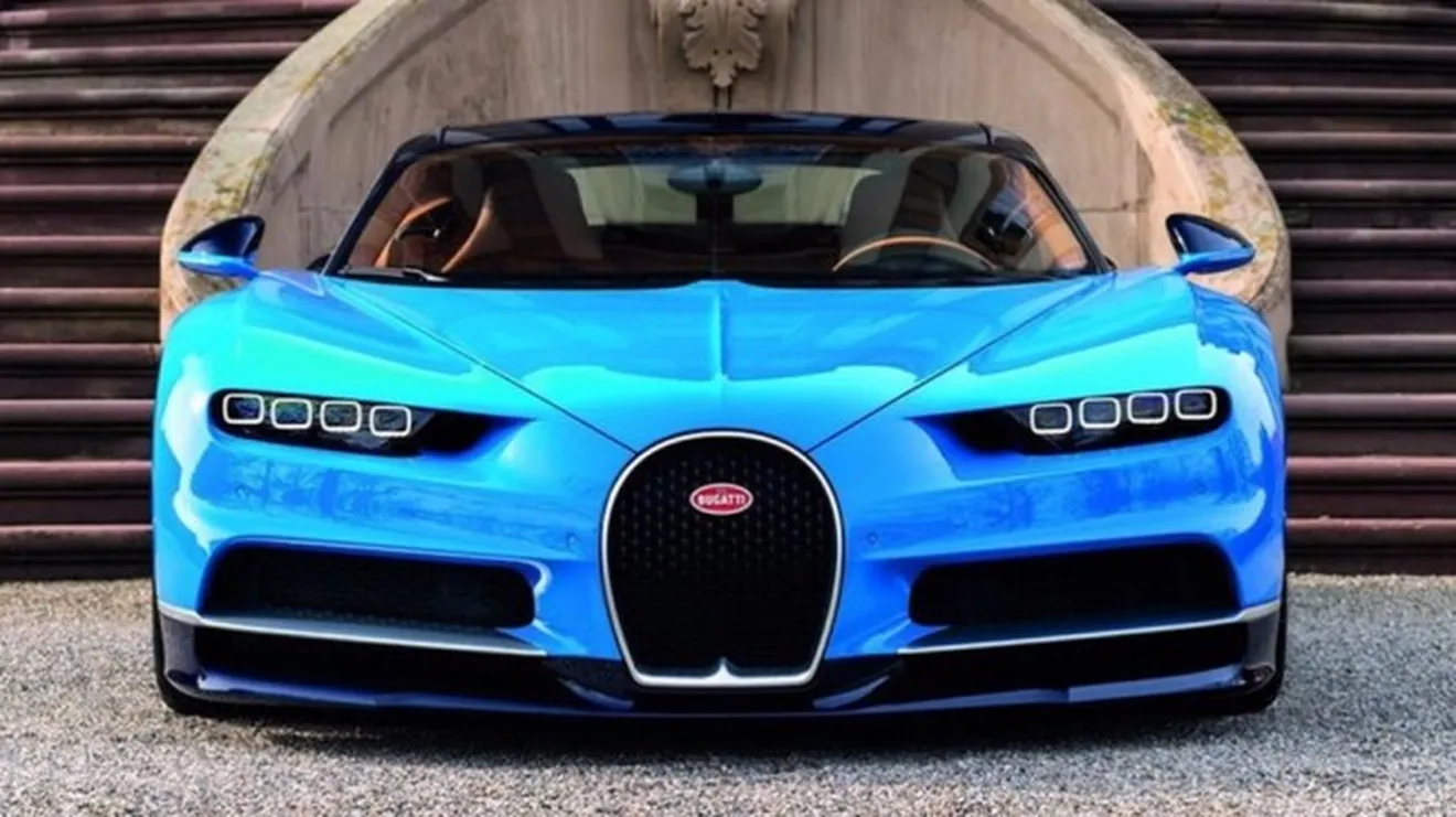Bugatti Chiron - frontal