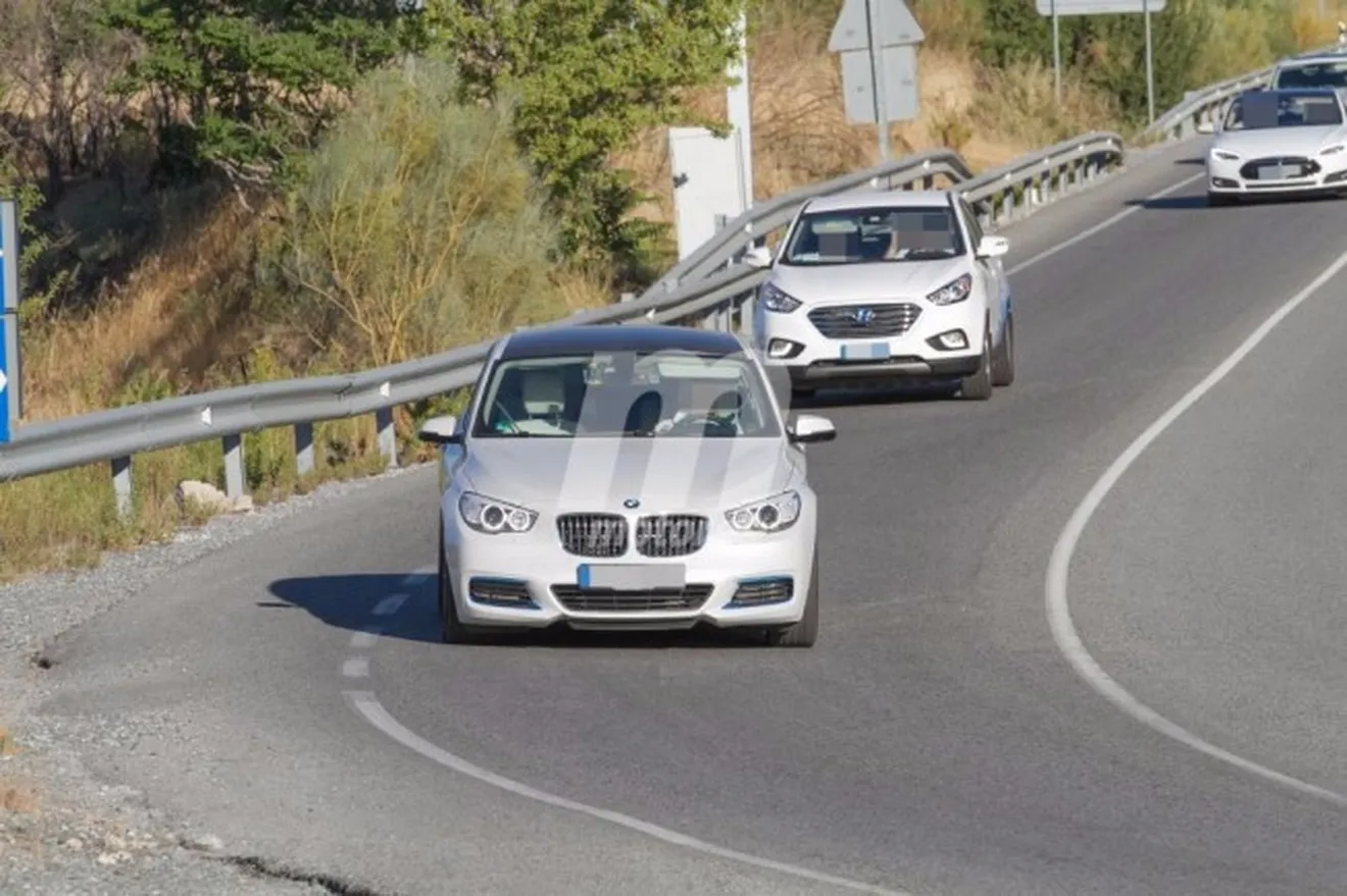 BMW Pila de Combustible - foto espía