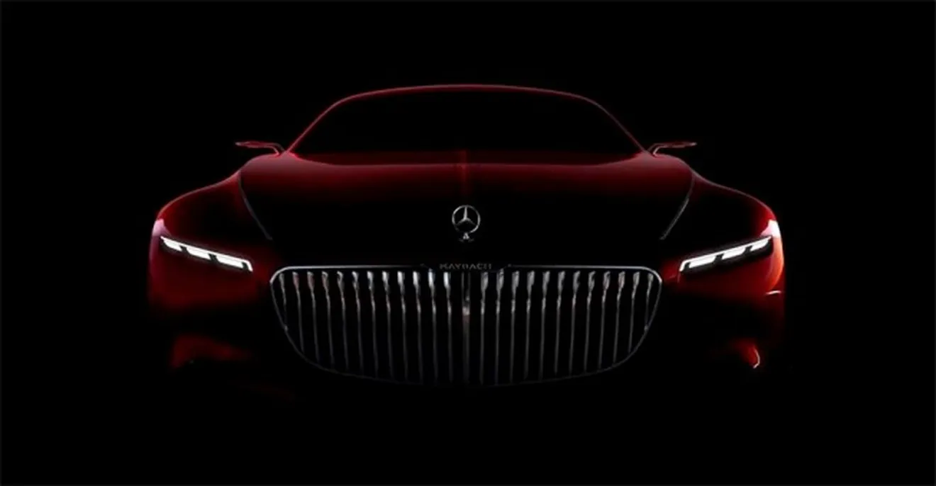 Vision Mercedes-Maybach 6 - teaser frontal modificado