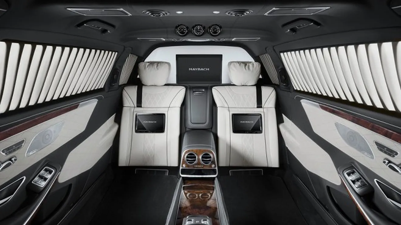 Mercedes-Maybach S 600 Pullman Guard - interior