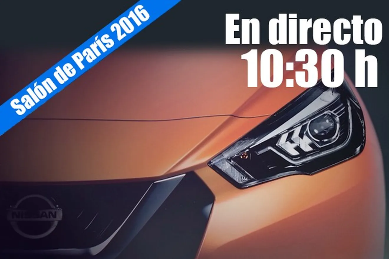 Salón de París 2016 - rueda de prensa de Nissan en directo