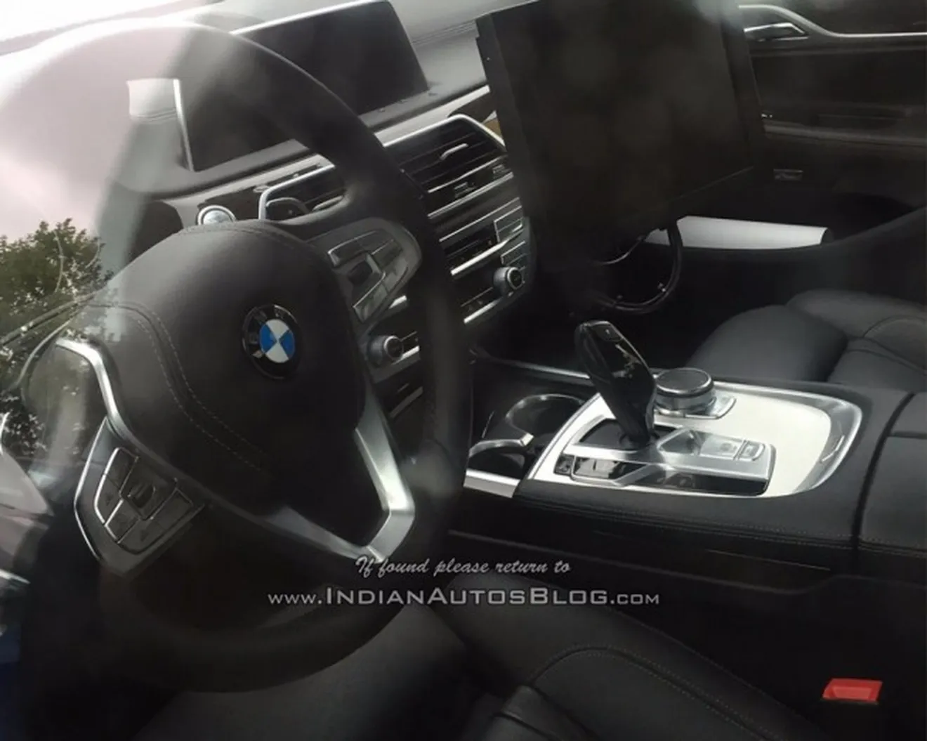 BMW Serie 5 2017 - foto espía interior