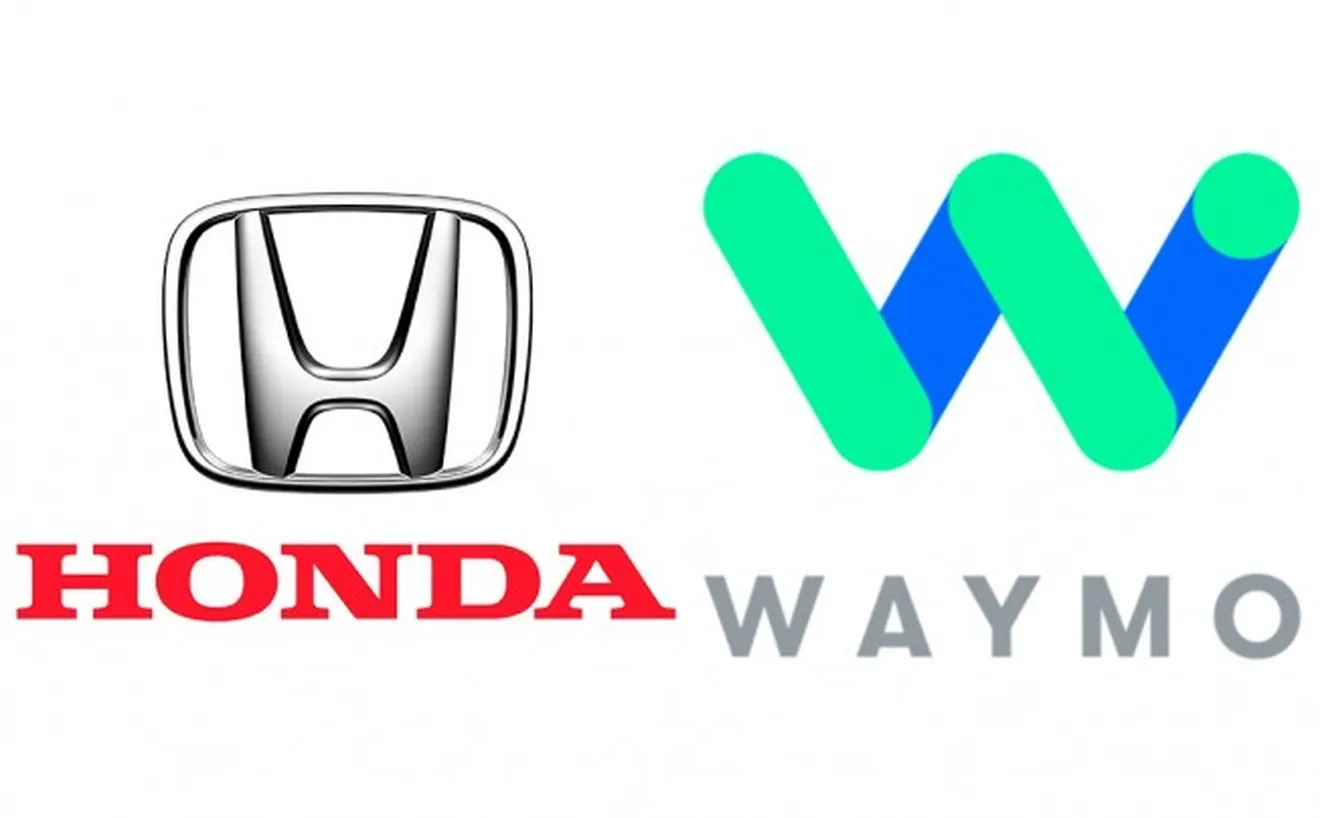 Honda y Waymo - logos