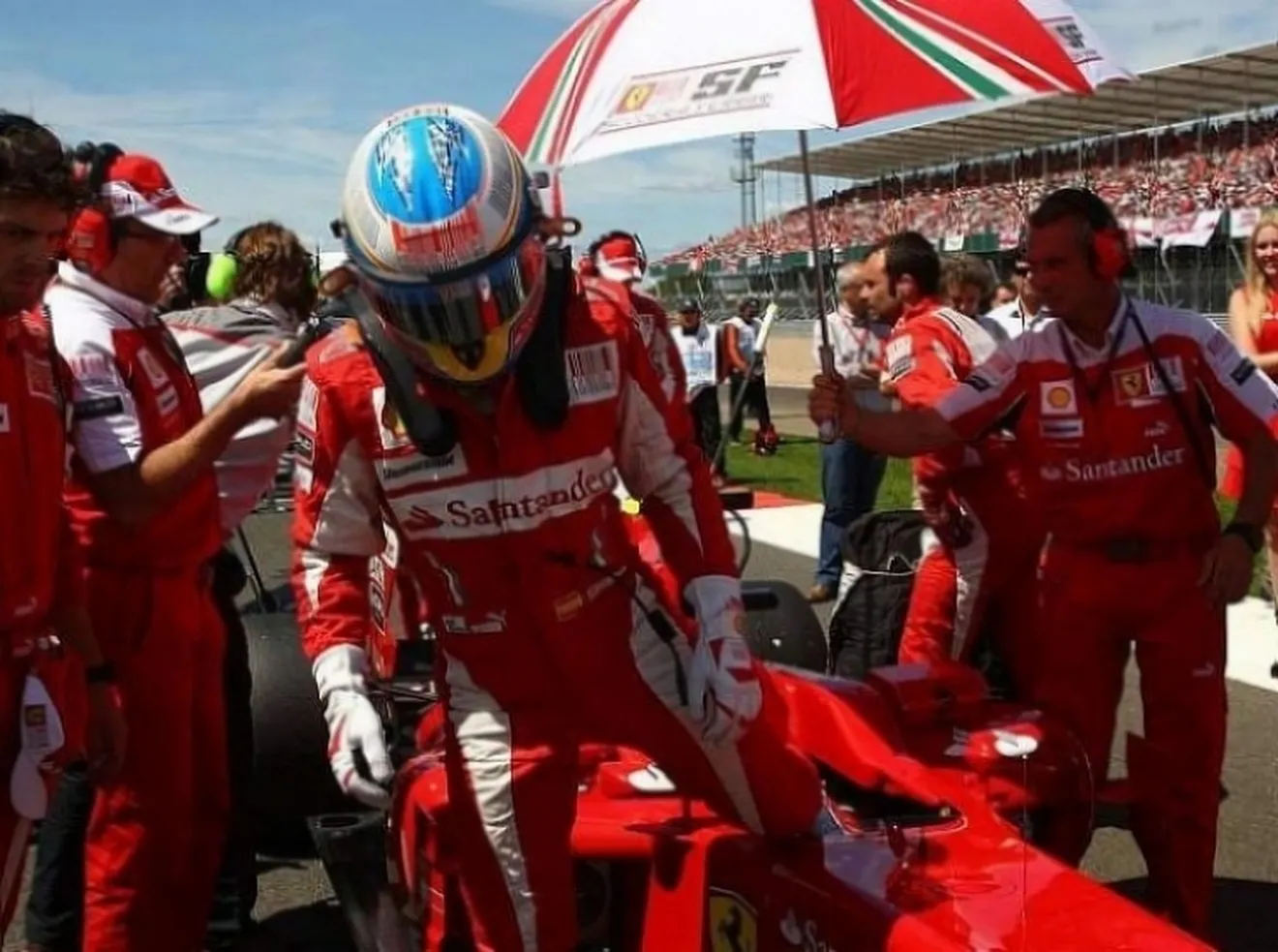 Alonso: el desarrollo del F10 limitado