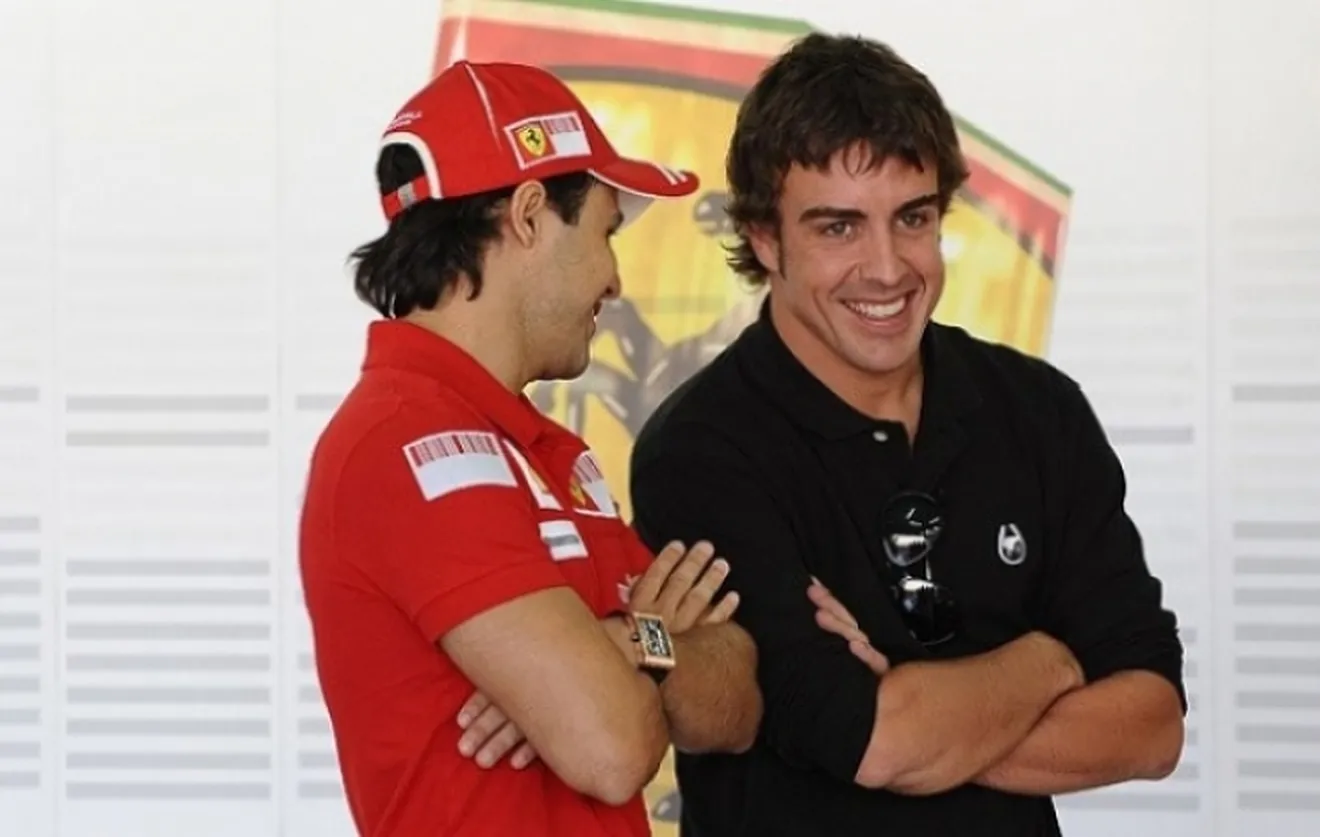 Alonso entusiasmado con su superioridad numérica respecto de Massa