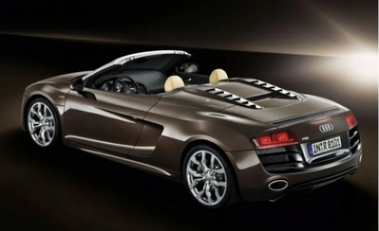 Audi R8 Spyder estrena motor V8 de 430 caballos