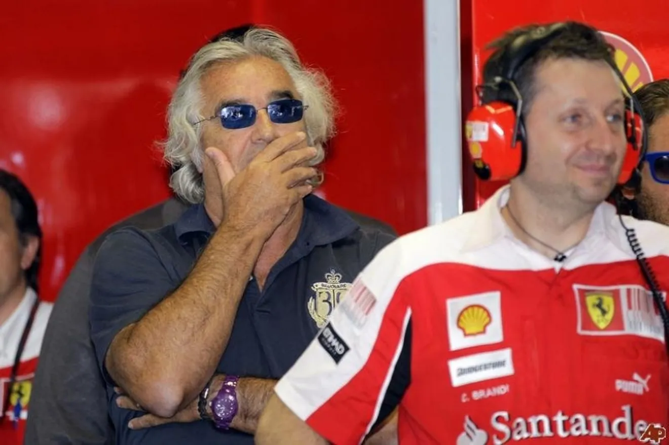 Briatore: Alonso quiso estar en Ferrari a cualquier precio