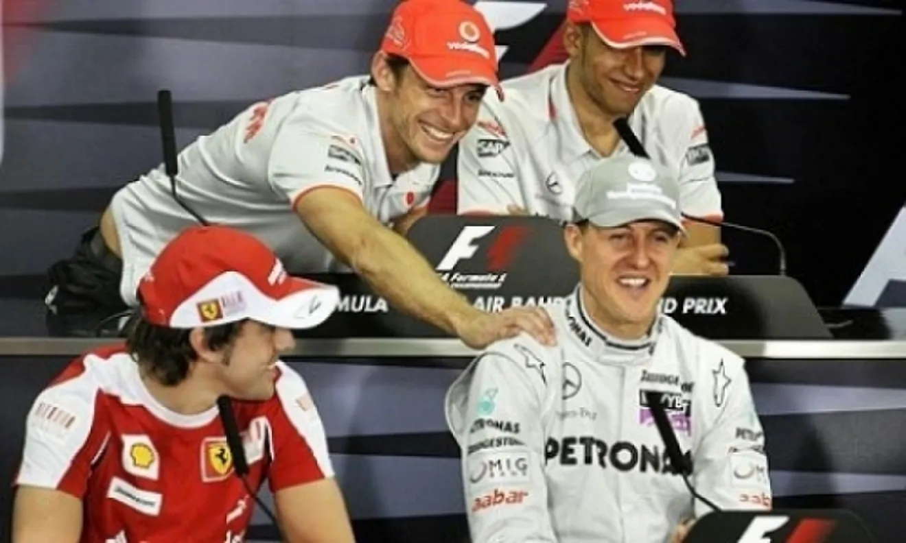 Button se responsabiliza del fracaso de Schumacher
