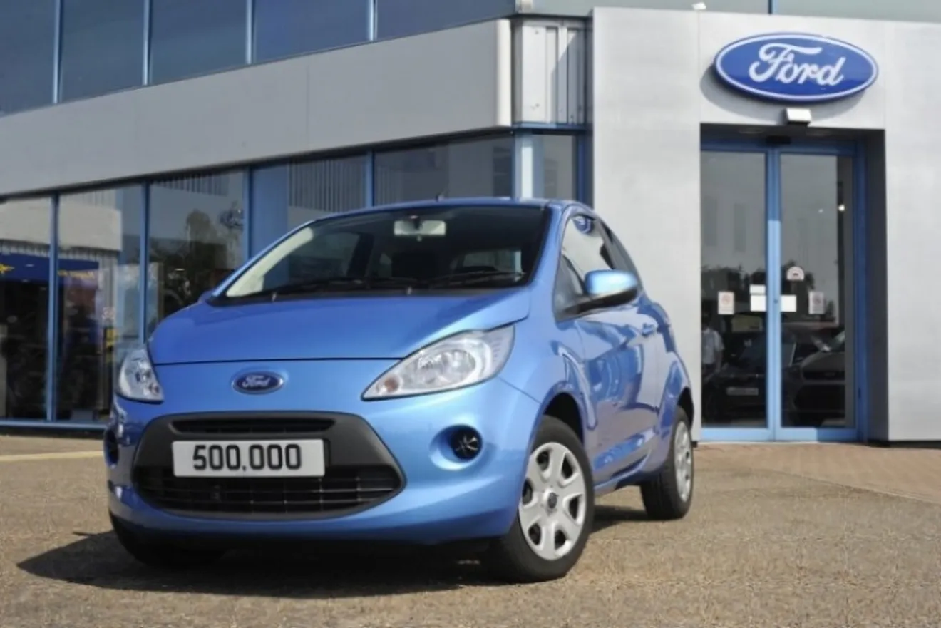 Ford Ka, más de medio millón de unidades vendidas en el Reino Unido