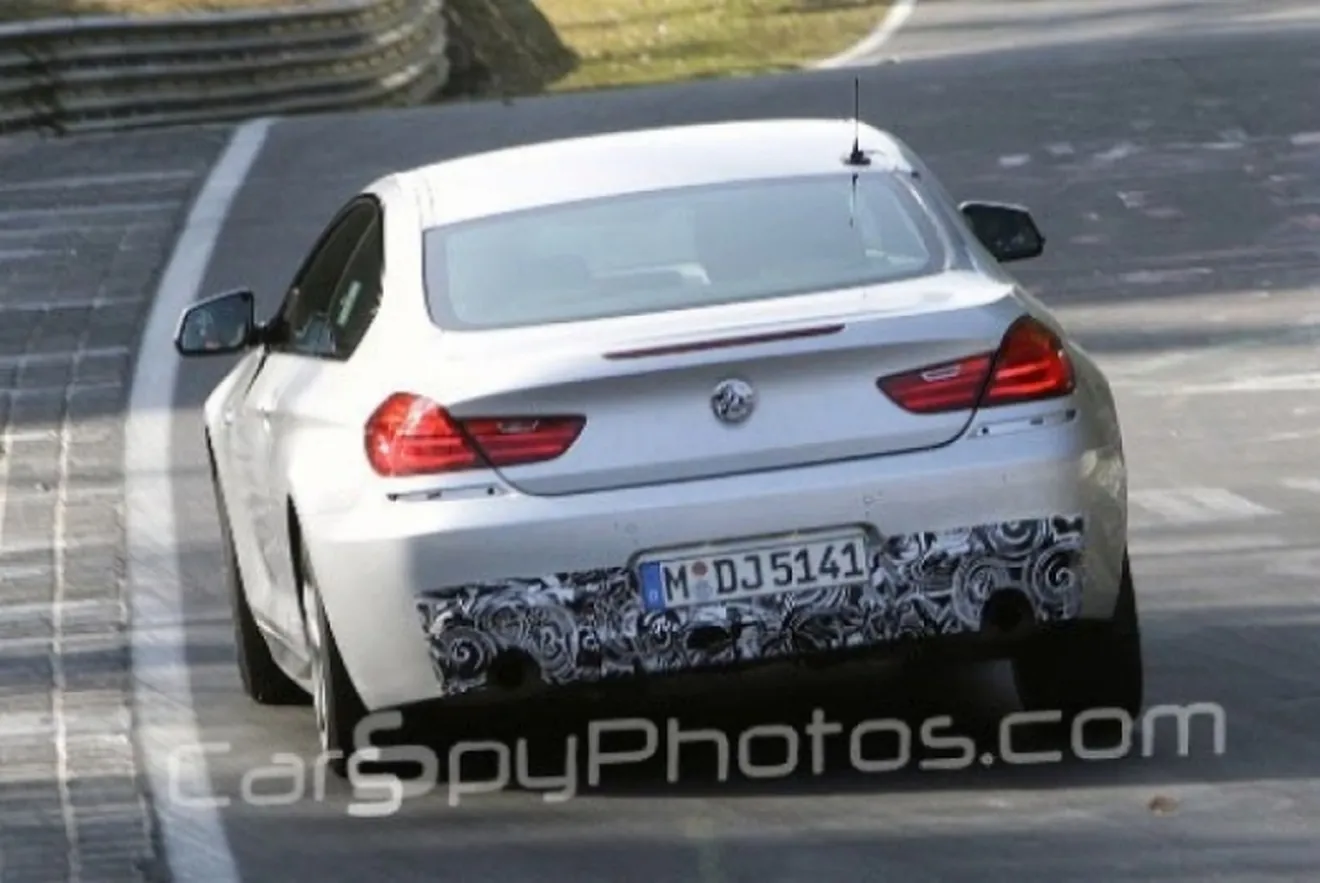 Fotos espía del BMW Serie 6 con el paquete M