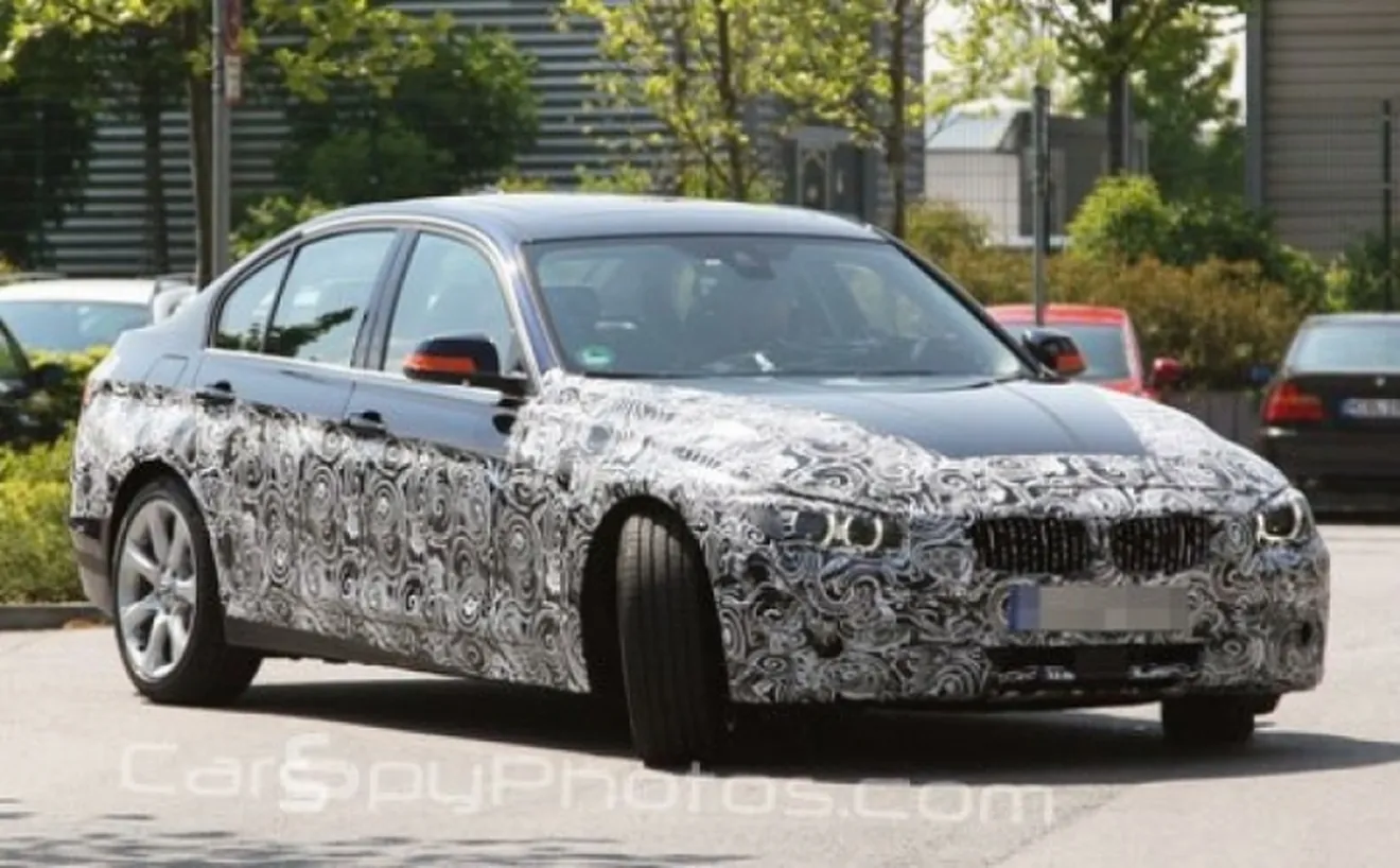 Fotos espía del BMW Serie3 2012