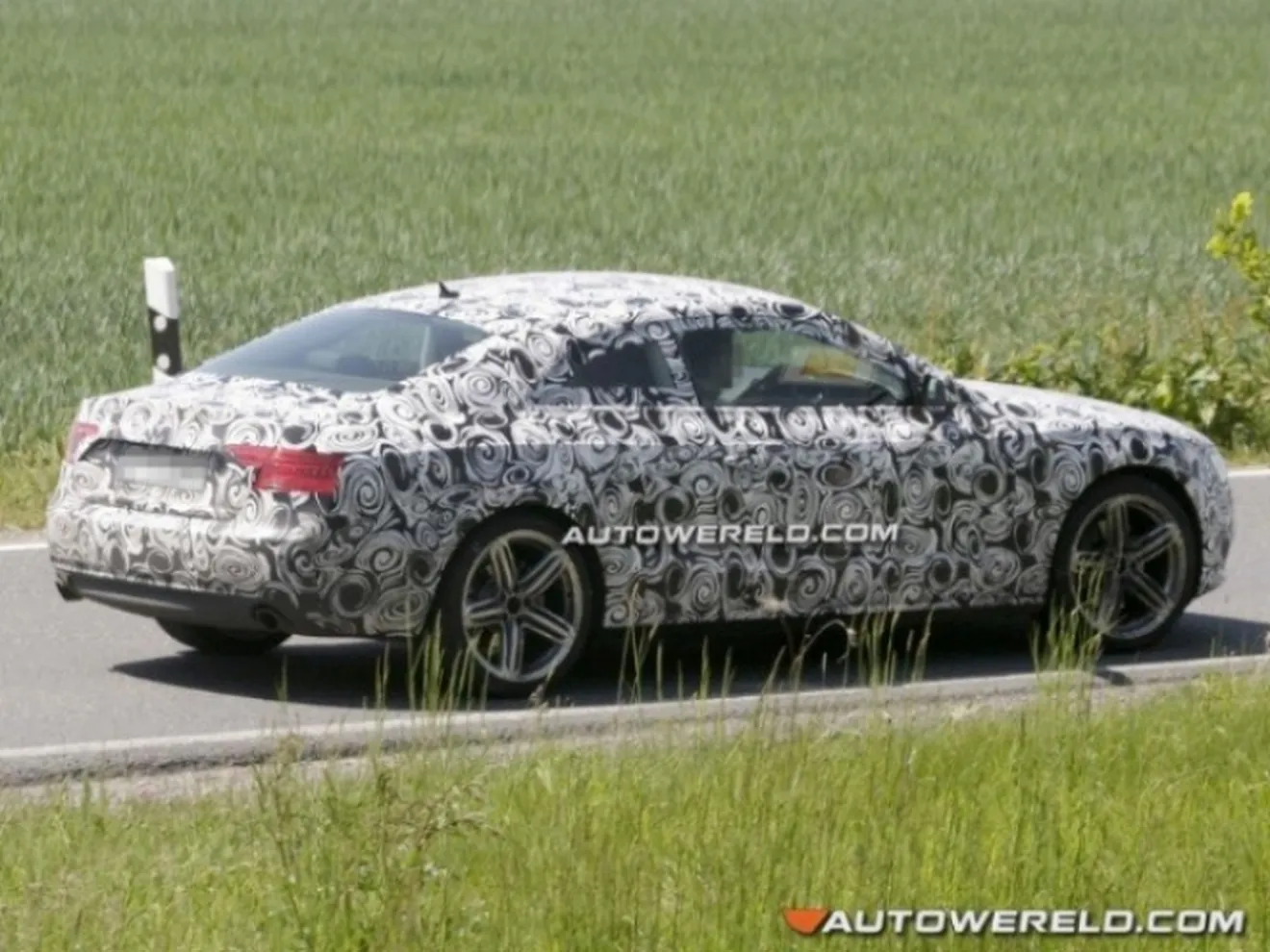 Fotos espía del restyling del Audi A5