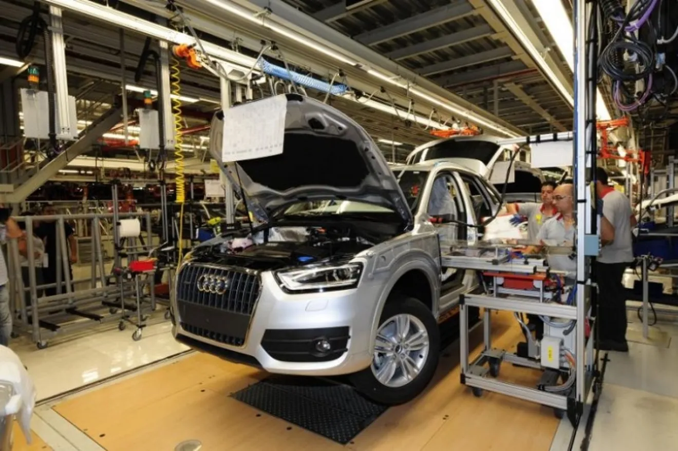 La fábrica de SEAT de  Martorell inicia la producción del Audi Q3