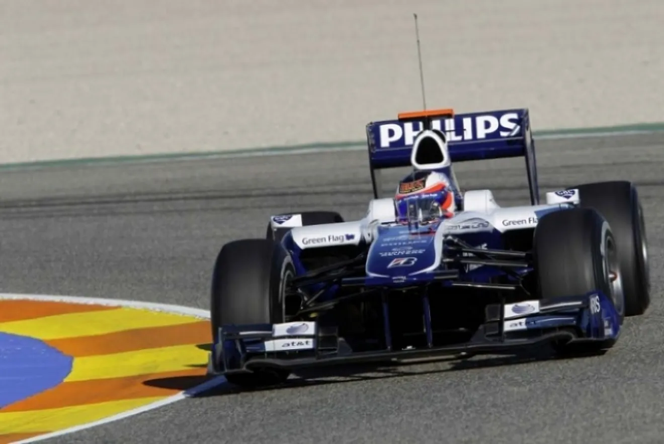 Las primeras imágenes oficiales del FW32 de Williams