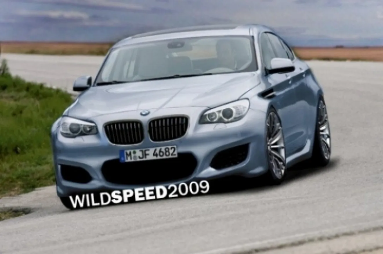 Nuevo BMW M5 : motor V10 de 600 caballos